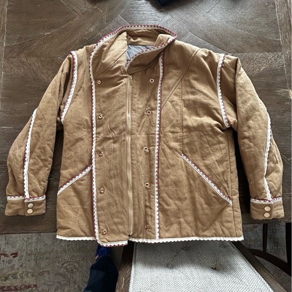 Suncoo Even Camel quilted jacket - Picture 7 of 16